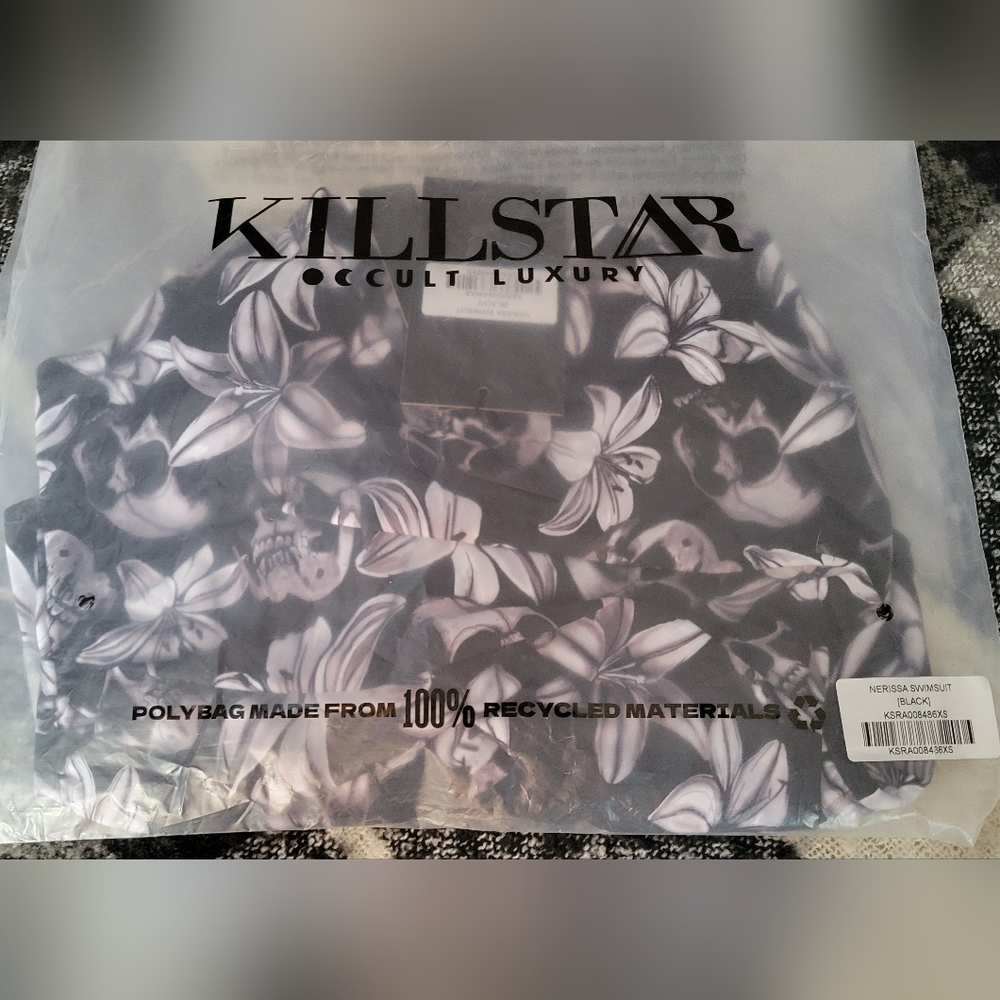 NWT Killstar Nerissa Swimsuit. Size XS. - Picture 6 of 8